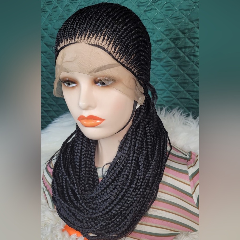 Black Braided Wig